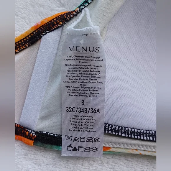 VENUS St. Lucia Twist Front Bikini Top, Size 32C/34B/36A - Picture 12 of 12